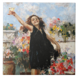 Azulejo De Cerâmica Parabéns Toast (por Vincenzo Irolli)