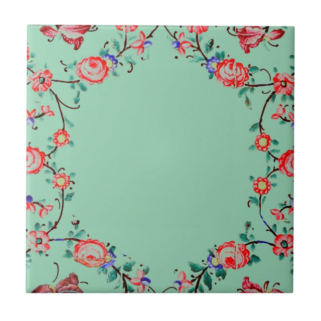 Azulejo De Cerâmica Paraíso (Frente)