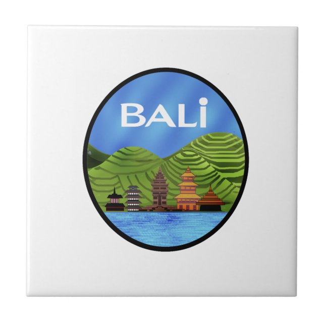 AZULEJO DE CERÂMICA  PARAÍSO DA ALMA (Frente)