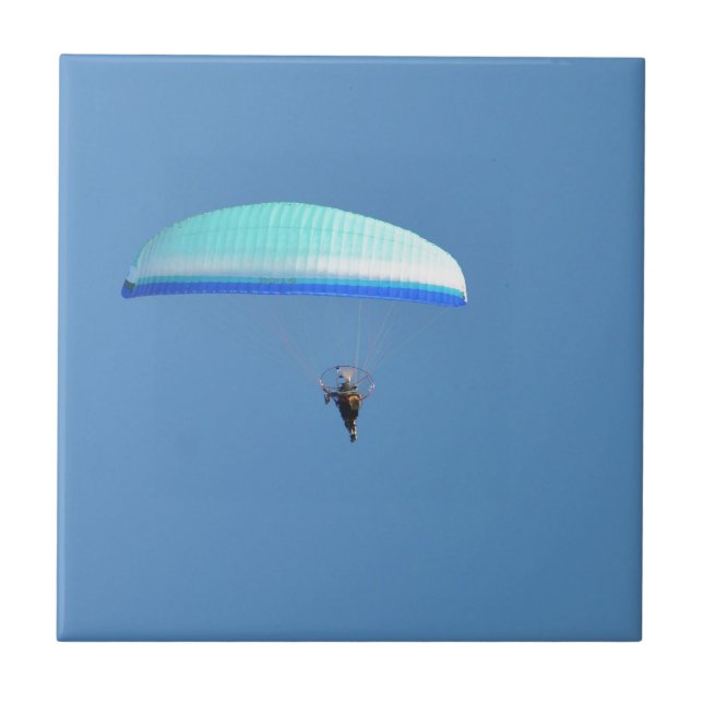 Azulejo De Cerâmica Parapente Motorizado (Frente)