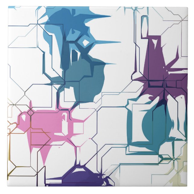 Azulejo De Cerâmica Parede rachada (Frente)