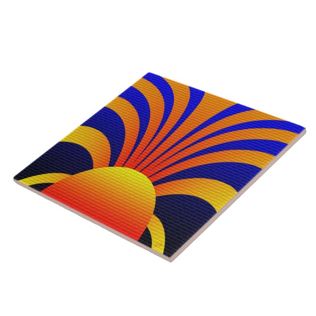 Azulejo De Cerâmica Parede Sunset (Lateral)