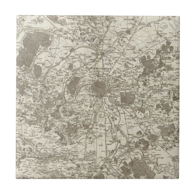 Azulejo De Cerâmica Paris 5 (Frente)