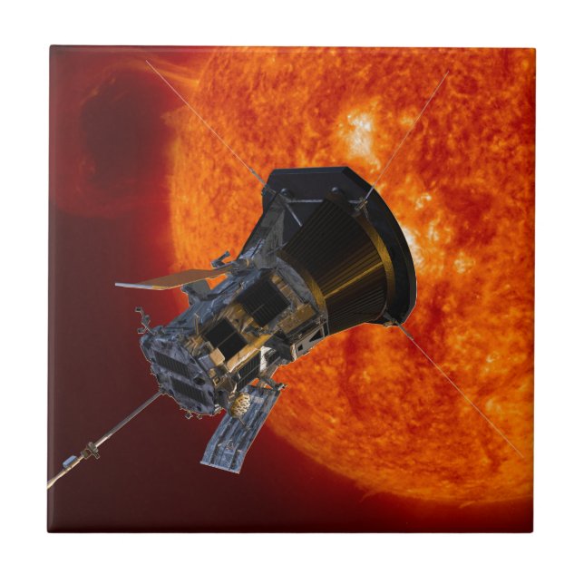 Azulejo De Cerâmica Parker Solar Probe (Frente)
