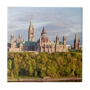 Azulejo De Cerâmica Parliament Hill em Ottawa
