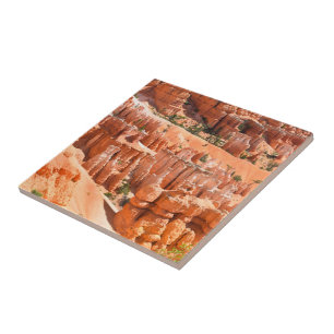 Azulejo De Cerâmica Parque Bryce Canyon Utah Paisagem Hoodoos Foto