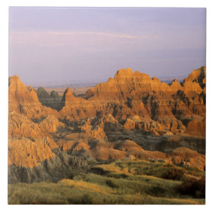 Azulejo De Cerâmica Parque Nacional Badlands em Dakota do Sul