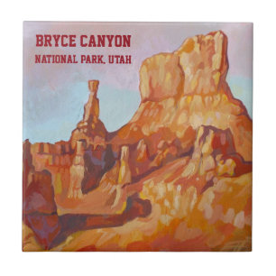 Azulejo De Cerâmica Parque nacional da garganta de Bryce