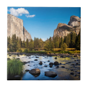Azulejo De Cerâmica Parque Nacional de Yosemite, Califórnia