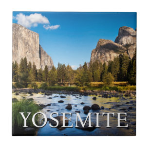Azulejo De Cerâmica Parque Nacional de Yosemite, Califórnia