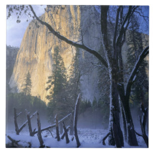 Azulejo De Cerâmica PARQUE NACIONAL DE YOSEMITE, CALIFÓRNIA. EUA. Luz