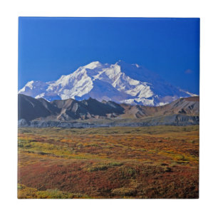 Azulejo De Cerâmica Parque Nacional Denali Mt. McKinley, Alasca
