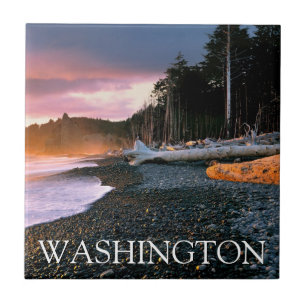 Azulejo De Cerâmica Parque Nacional Olímpico   Estado de Washington