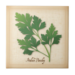 Azulejo De Cerâmica Parsley Herb italiano