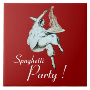 Azulejo De Cerâmica PARTIDO ESPAGHETTI,Convite para Janto KITCHEN ITAL