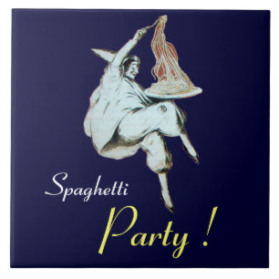 Azulejo De Cerâmica PARTIDO ESPAGHETTI, ITALIANA KITCHEN, roxo