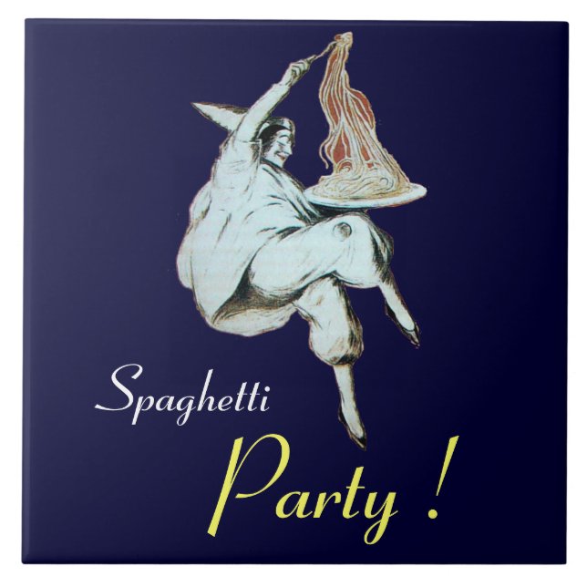 Azulejo De Cerâmica PARTIDO ESPAGHETTI, ITALIANA KITCHEN, roxo (Frente)