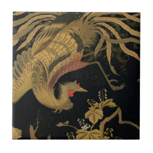Azulejo De Cerâmica Pássaro Audsley Mítico Howo: Fênix Japonesa de 188