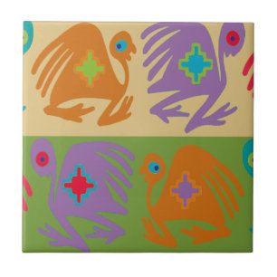 Azulejo De Cerâmica Pássaros Peruanos