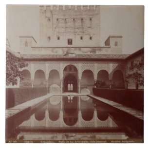 Azulejo De Cerâmica Pátio de los Arrayanes, Alhambra, c.1875-80 (sepi