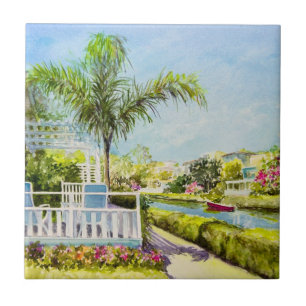 Azulejo De Cerâmica Pátio do canal