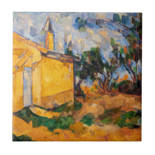Azulejo De Cerâmica Paul Cezanne - A Cabana de Jourdan