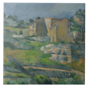 Azulejo De Cerâmica Paul Cezanne - casas em Provence