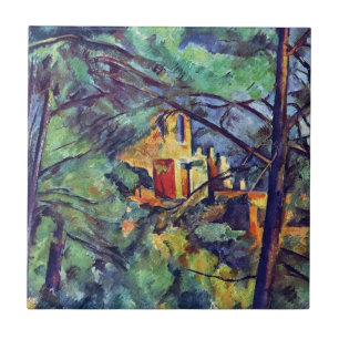 Azulejo De Cerâmica Paul Cezanne - Chateau Noir O Solar Negro