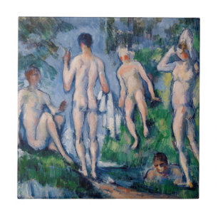 Azulejo De Cerâmica Paul Cezanne - Grupo dos Bathers