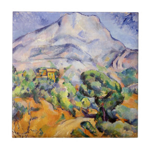 Azulejo De Cerâmica Paul Cezanne - Mont Sainte-Victoire, Tholonet Road