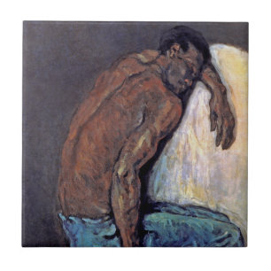 Azulejo De Cerâmica Paul Cezanne - O Negro Cipião Pintura de Arte Fina