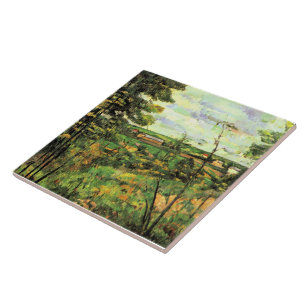 Azulejo De Cerâmica Paul Cezanne, O Vale do Oise,