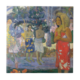 Azulejo De Cerâmica Paul Gauguin - Ave Maria / Ia Orana Maria