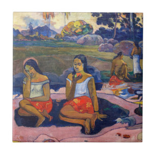 Azulejo De Cerâmica Paul Gauguin - Fonte Sagrada, Doce Sonho