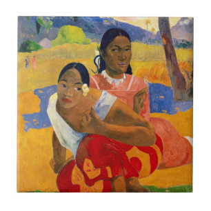 Azulejo De Cerâmica Paul Gauguin - Quando Você Vai Casado?