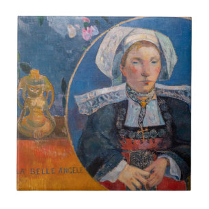 Azulejo De Cerâmica Paul Gauguin - The Beautiful Angel, Pont-aven