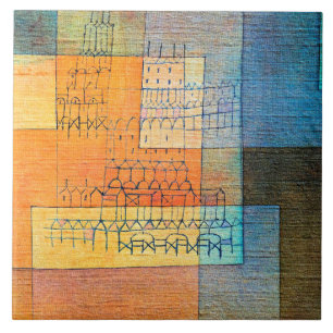 Azulejo De Cerâmica Paul Klee - Arquitetura Polifônica