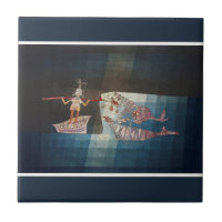 Paul Klee O Navegador Poster Náutico Abstrato