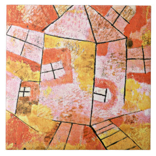 Azulejo De Cerâmica Paul Klee pintura, Casa Revolvente,