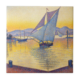 Azulejo De Cerâmica Paul Signac - A Porta do Sunset, Opus 236