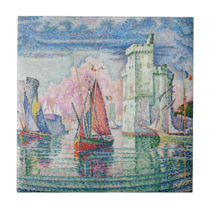 Azulejo De Cerâmica Paul Signac - Entrada do Porto de La Rochelle