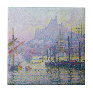 Azulejo De Cerâmica Paul Signac - Notre-Dame-de-la-Garde, Marselha