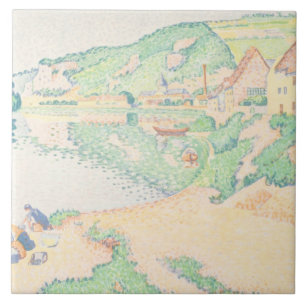 Azulejo De Cerâmica Paul Signac - Os Andelys