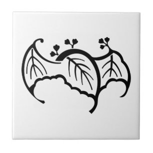 Azulejo De Cerâmica Paulownia em forma de morcego