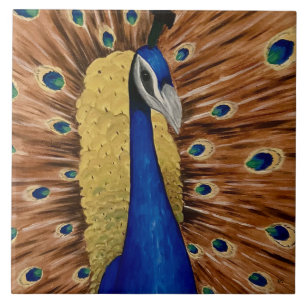 Azulejo De Cerâmica Pavão