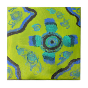 Azulejo De Cerâmica Pavão