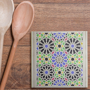 Azulejo De Cerâmica Pavimento mosaico no camarim do Sultão