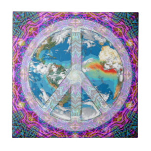 Azulejo De Cerâmica Paz - coexista