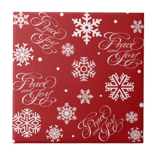 Azulejo De Cerâmica Paz e alegria