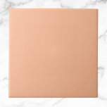 Azulejo De Cerâmica Peach Fuzz Solid Color<br><div class="desc">Peach Fuzz Solid Color</div>